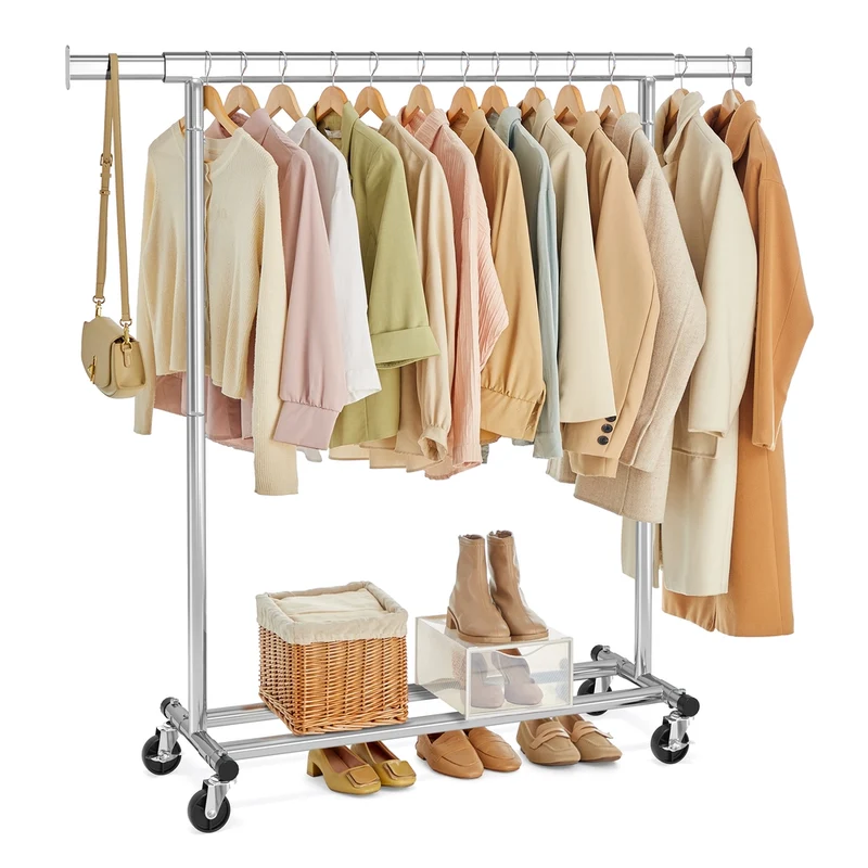 Portant à Vêtements avec roulettes