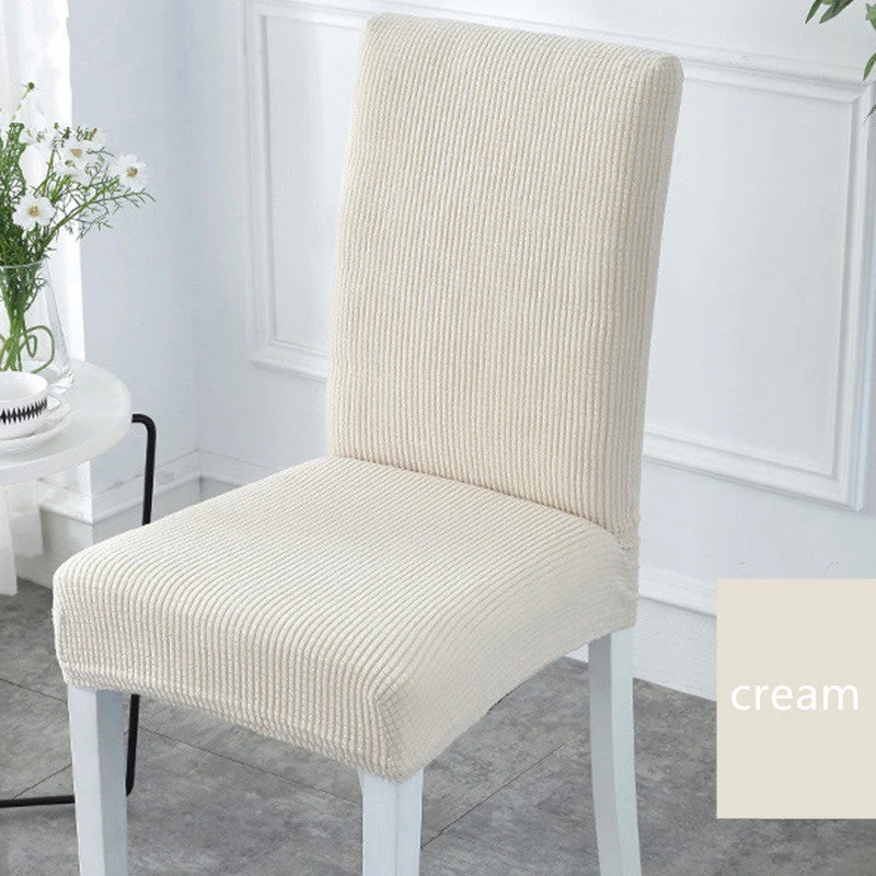 Housses de chaise extensible pour chaise de cuisine de salle à manger