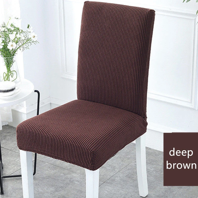 Housses de chaise extensible pour chaise de cuisine de salle à manger