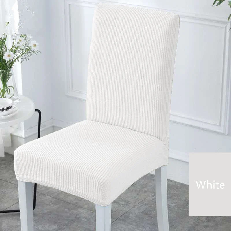 Housses de chaise extensible pour chaise de cuisine de salle à manger