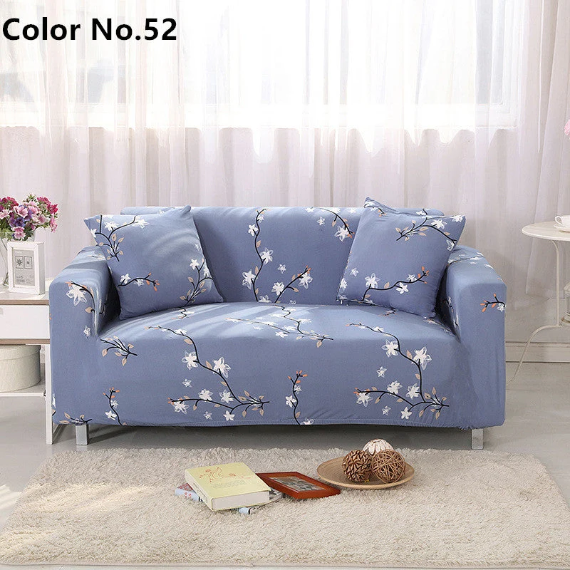 Housse de canapé élastique extensible (couleurs et motifs populaires)