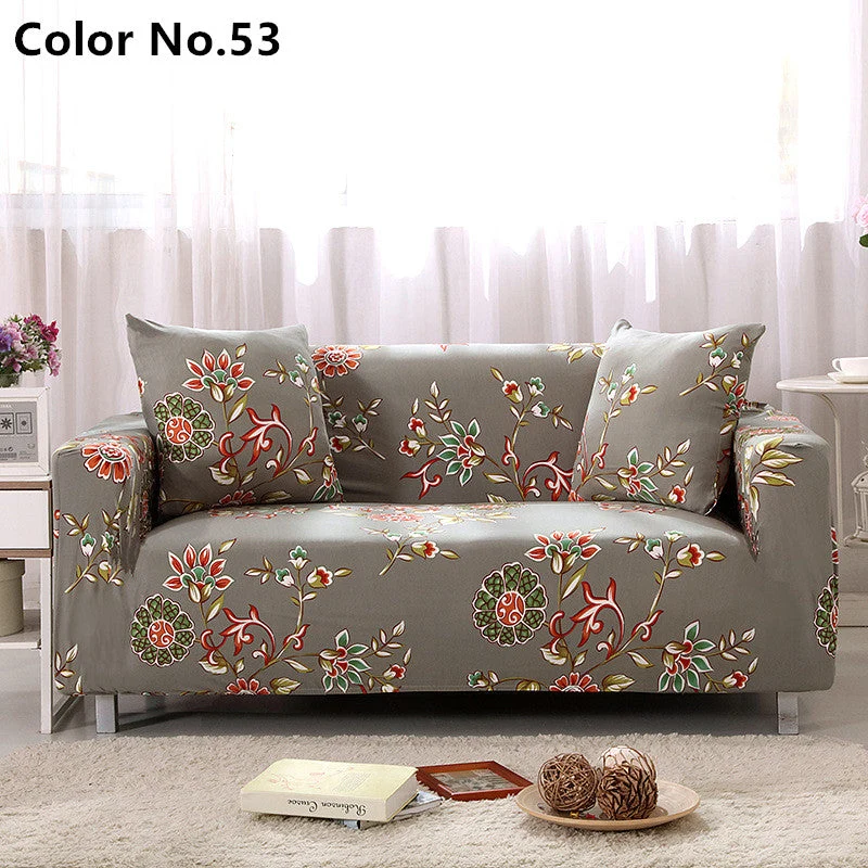 Housse de canapé élastique extensible (couleurs et motifs populaires)