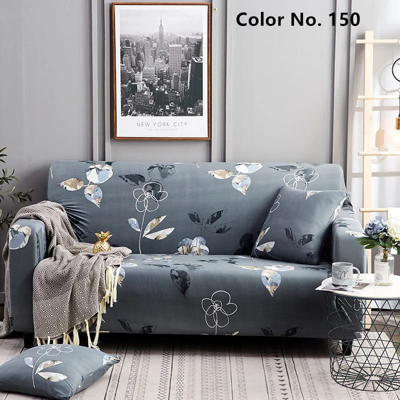 Housse de canapé élastique extensible (couleurs et motifs populaires)