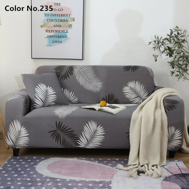 Housse de canapé élastique extensible (couleurs et motifs populaires)