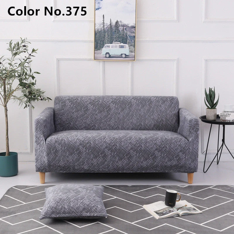 Housse de canapé élastique extensible (couleurs et motifs populaires)