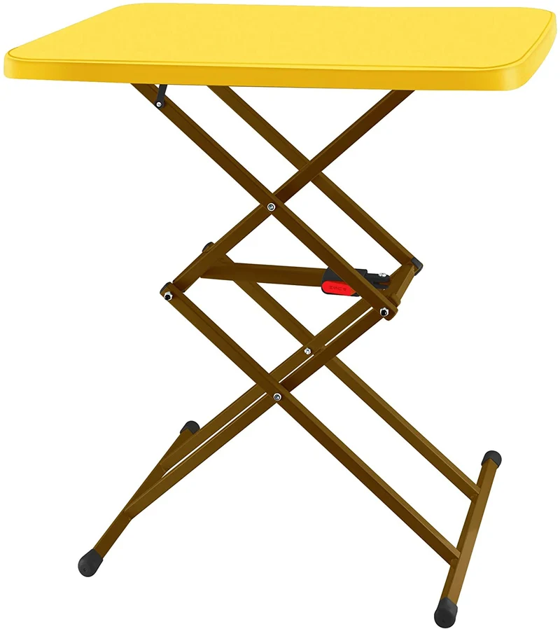 Table pliable à hauteur d'assemblage zéro pour l'utilisation intérieure et extérieure de bureau de jardin à la maison