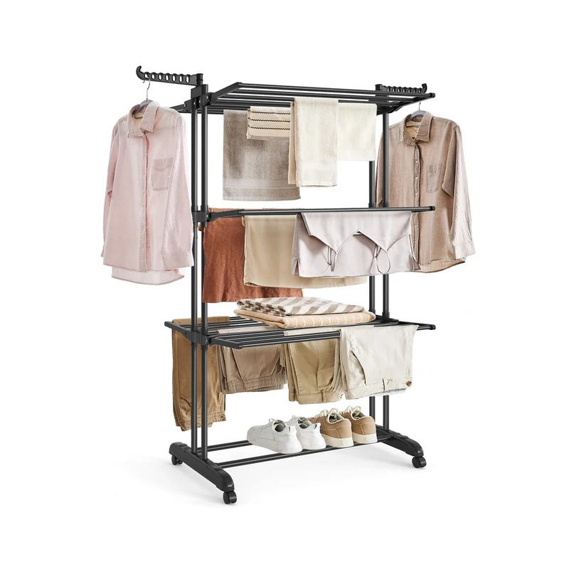 Étendoir à linge à 4 niveaux
