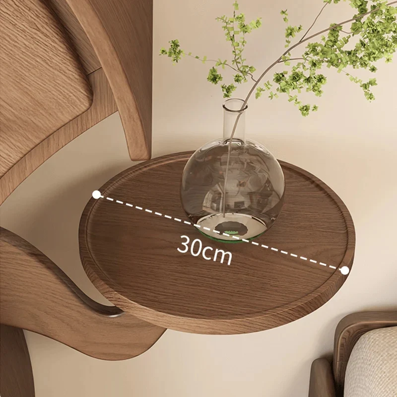 Commode d'appoint à 5 tiroirs en bois massif de style Light Luxury S