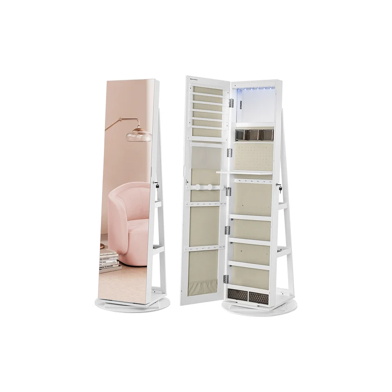 Armoire à bijoux sur pieds