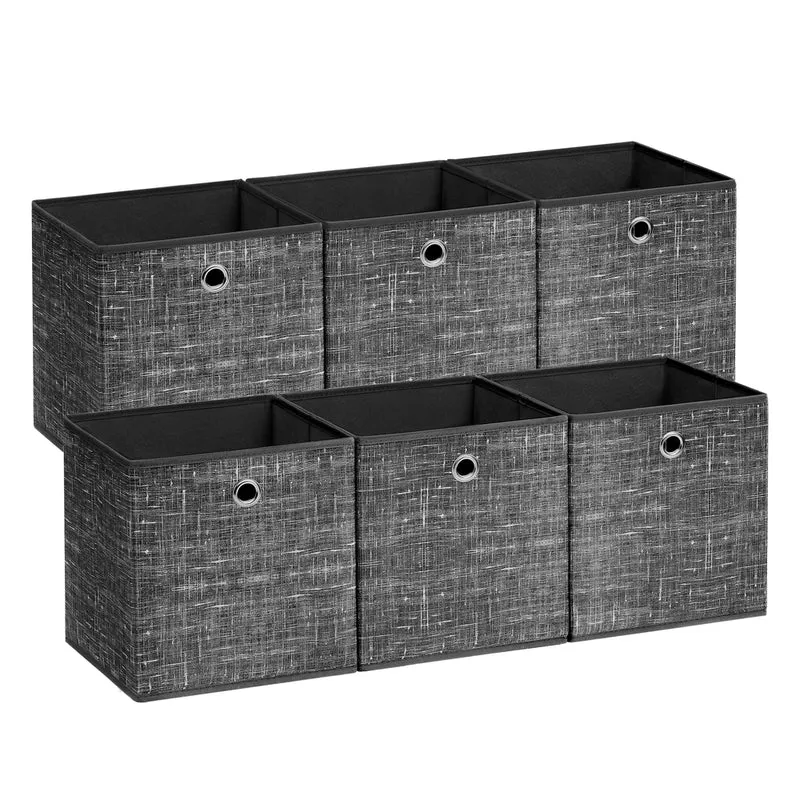 Boîte de rangement en tissu non-tissé pliable