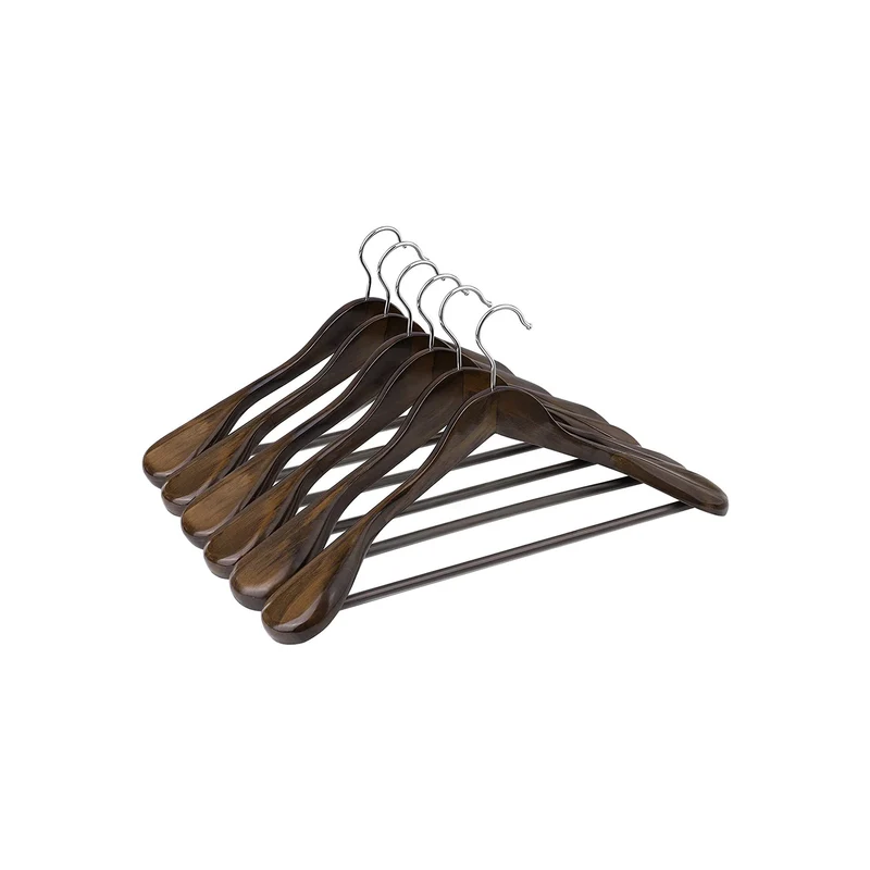 Cintre en bois antiglisse