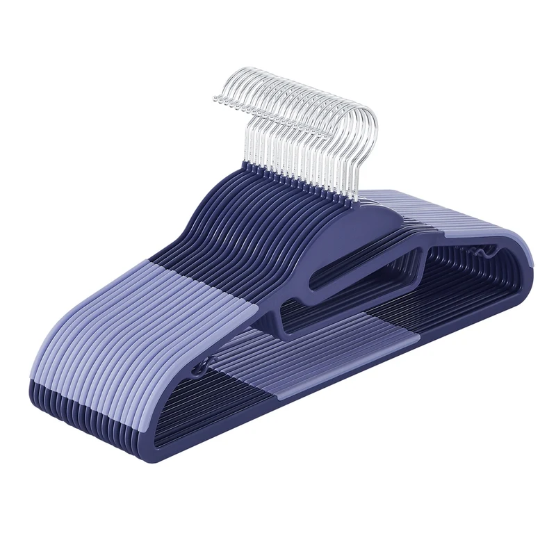 Cintres en plastique antiglisse