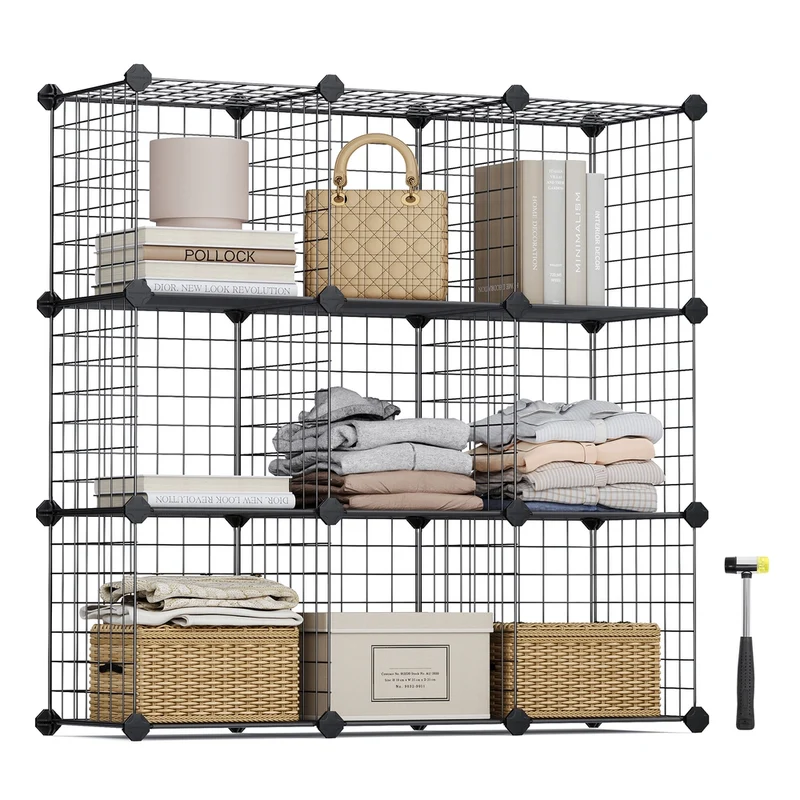 Armoire de rangement 9 compartiments