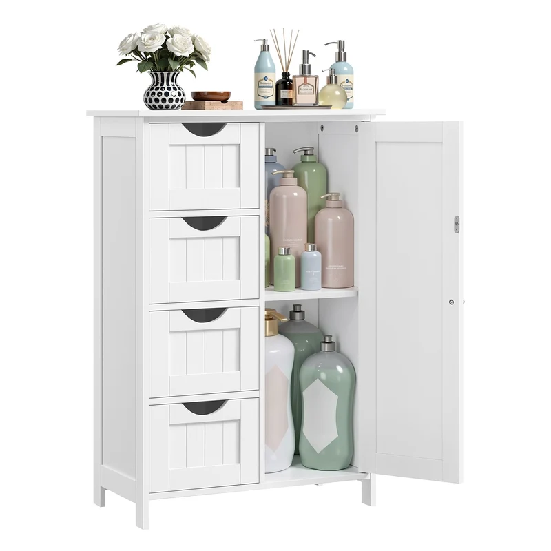 Meuble de Salle de Bain sur Pied,