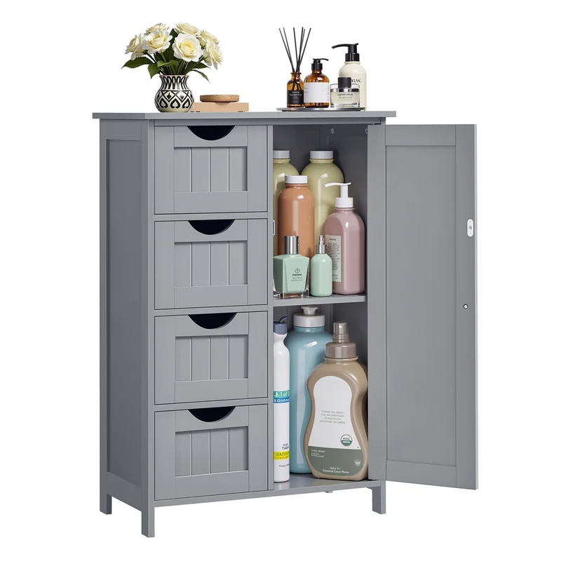 Meuble de Salle de Bain sur Pied,