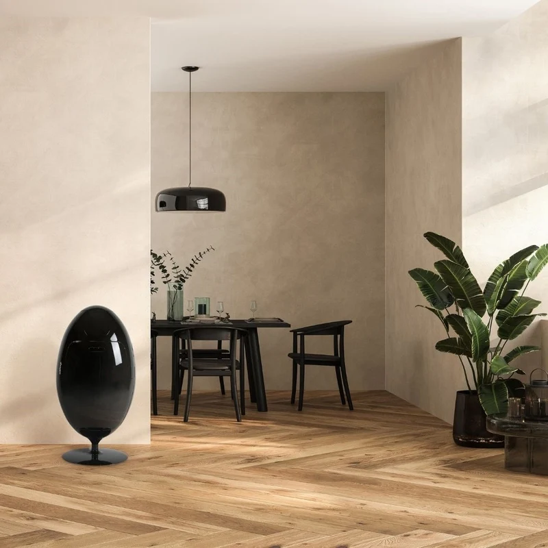 Ovetto Galà Nero Lucido - Pattumiera di design per la raccolta differenziata