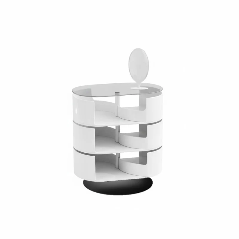 Set Infinity Table + Lovino Bianco - Tavolino e organizer di design