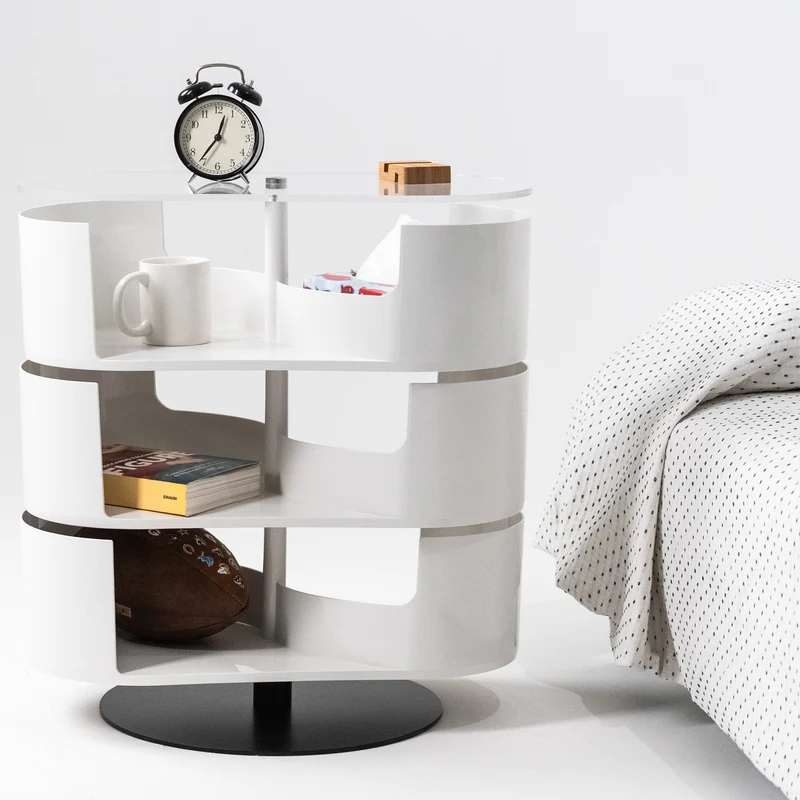 Set Infinity Table + Lovino Bianco - Tavolino e organizer di design