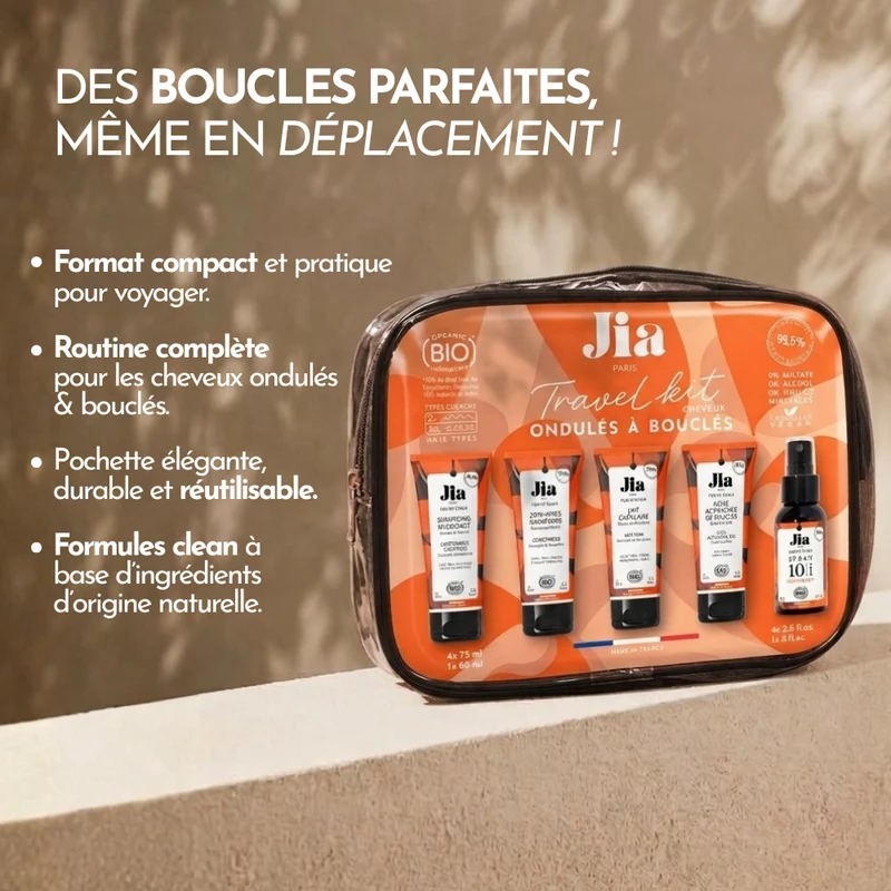 Travel Kit Ondulés à Bouclés