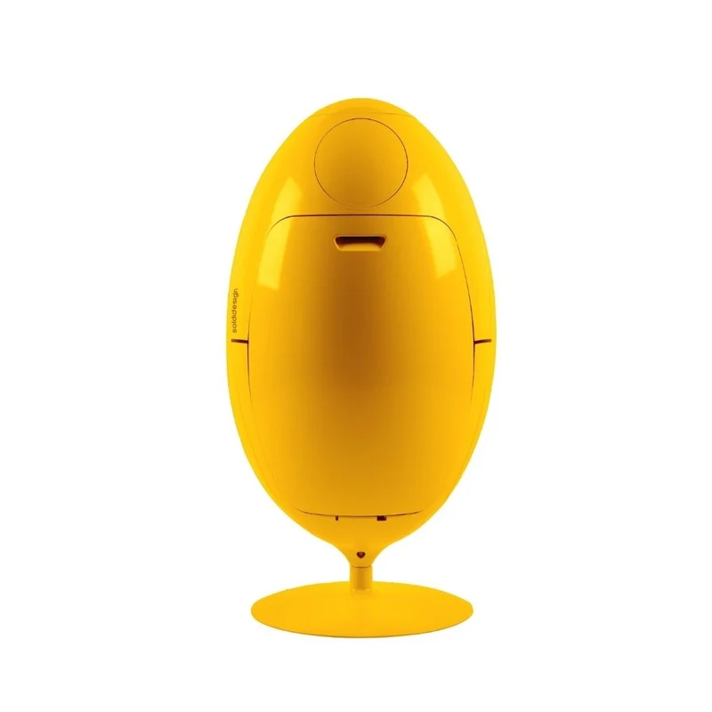 Ovetto ABS Giallo - Pattumiera di design per la raccolta differenziata