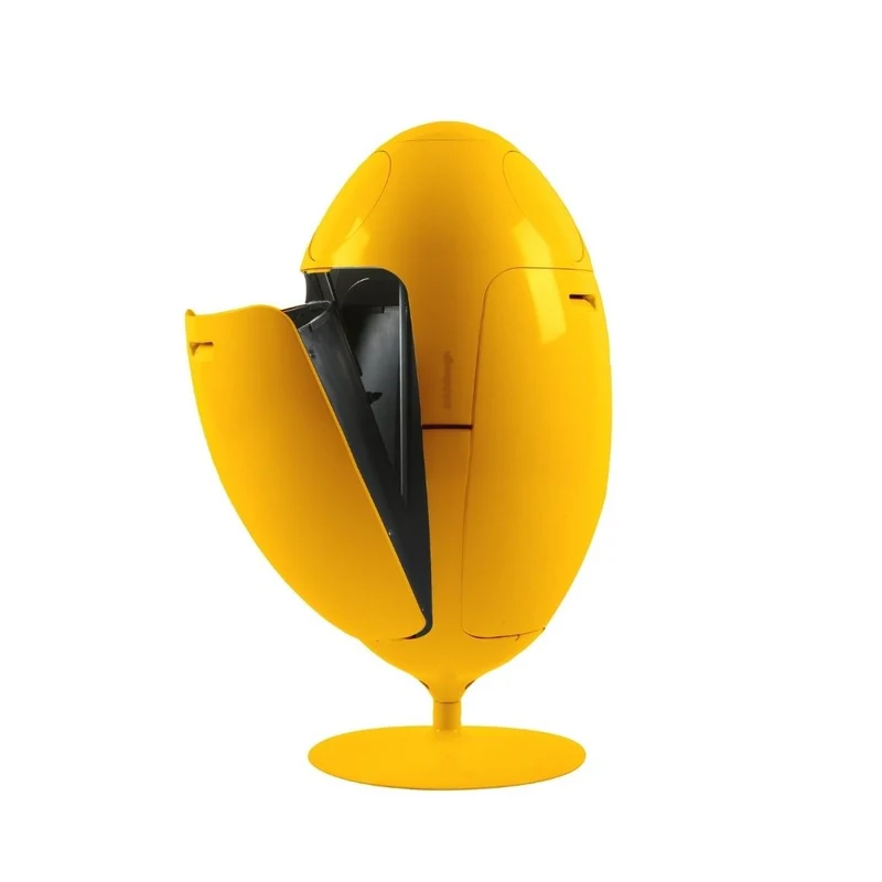 Ovetto ABS Giallo - Pattumiera di design per la raccolta differenziata