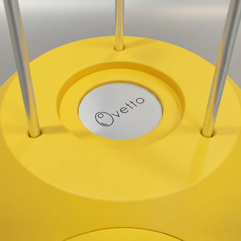 Ovetto ABS Giallo - Pattumiera di design per la raccolta differenziata