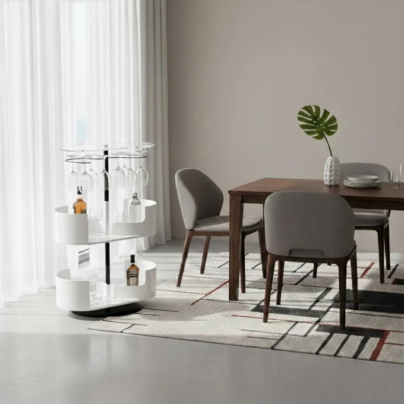 Infinity Bar Bianco - Mobile bar di design