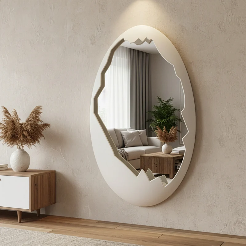 O-voilà Bianco - Specchio di design