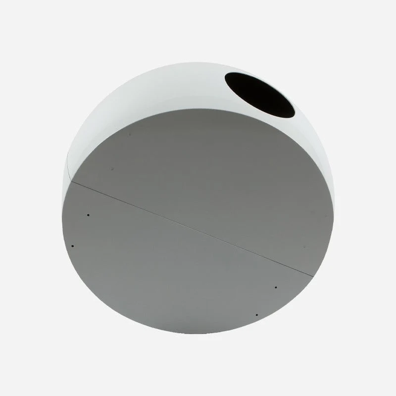 Set Buc + Ovetto ABS Bianco - Cesto portabiancheria e Pattumiera di design