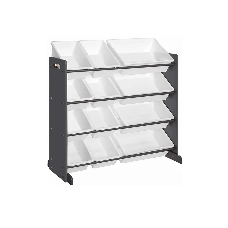 Meuble de rangement jouets enfant 12 boîtes amovibles