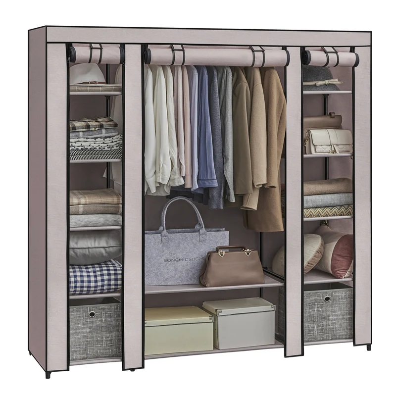 Armoire de rangement avec housse