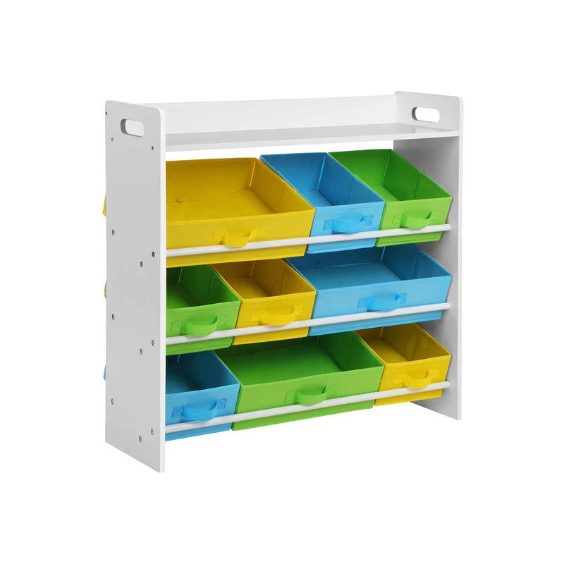 Meuble jouets 4 niveaux