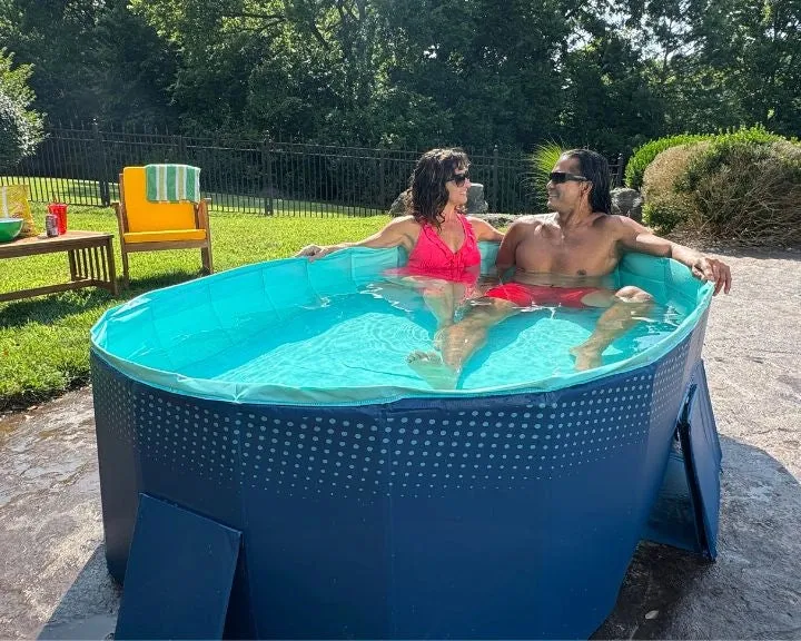 Piscine pliante taille M