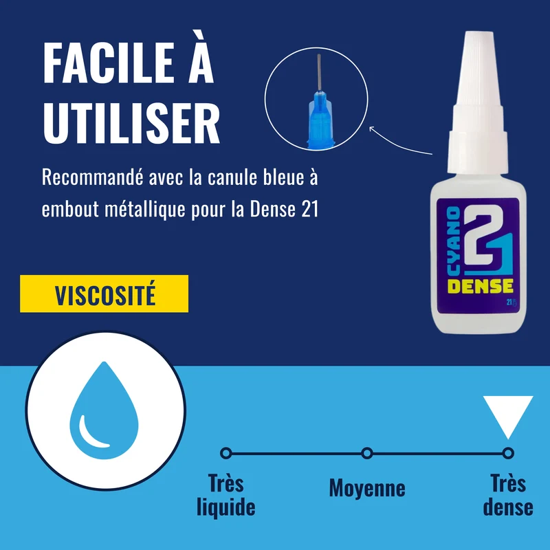 🧪 KIT ACTI DENSE Colle21, Super Glue Colle21 DENSE + Activateur Spray 200ml – Parfaite pour les travaux de modélisme de précision, le bricolage artistique et les réparations techniques à haute exigence. 🛠️