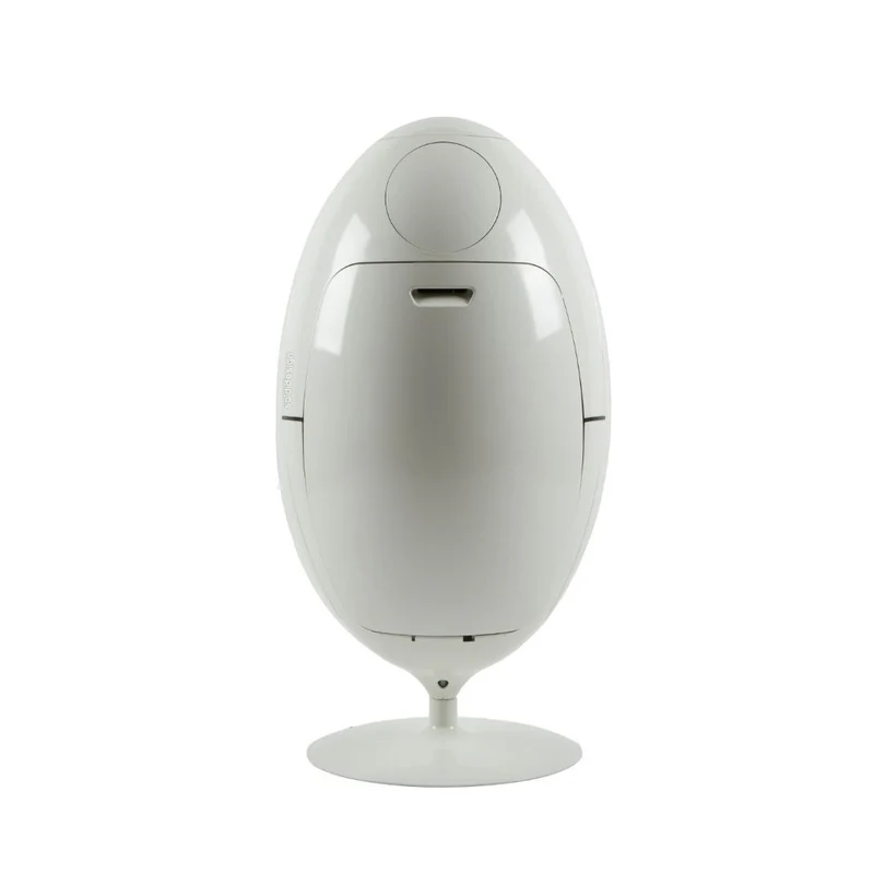 Ovetto ABS Bianco - Pattumiera di design per la raccolta differenziata