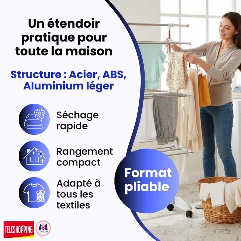 Séchoir innovation deluxe - Séchoir étendoir
