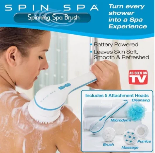 SPIN SPA - Brosse pour le corps notative