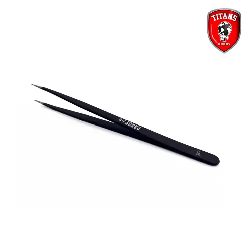 Pince de précision type 1 avec pointes longues Titans Hobby TTH048 - pince pour modélisme, pince de précision, pince pour bricolage