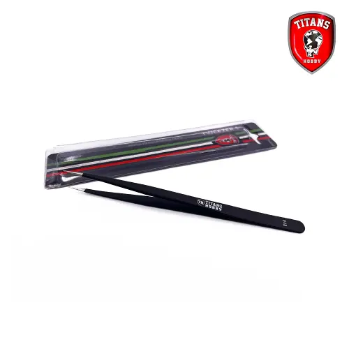 Pince de précision type 1 avec pointes longues Titans Hobby TTH048 - pince pour modélisme, pince de précision, pince pour bricolage