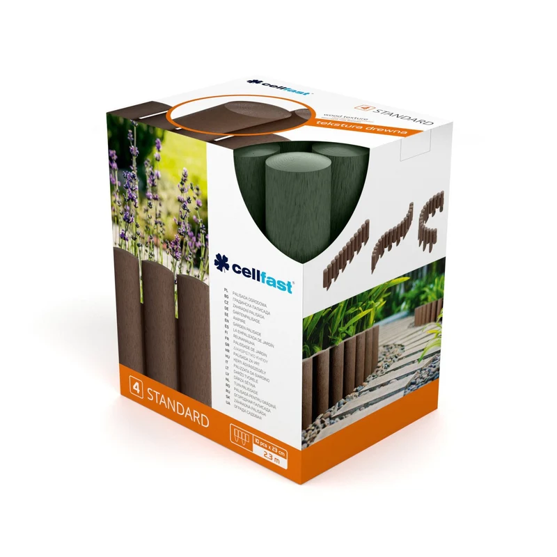 Cellfast garden palisade Standard 4 green, 6 packs