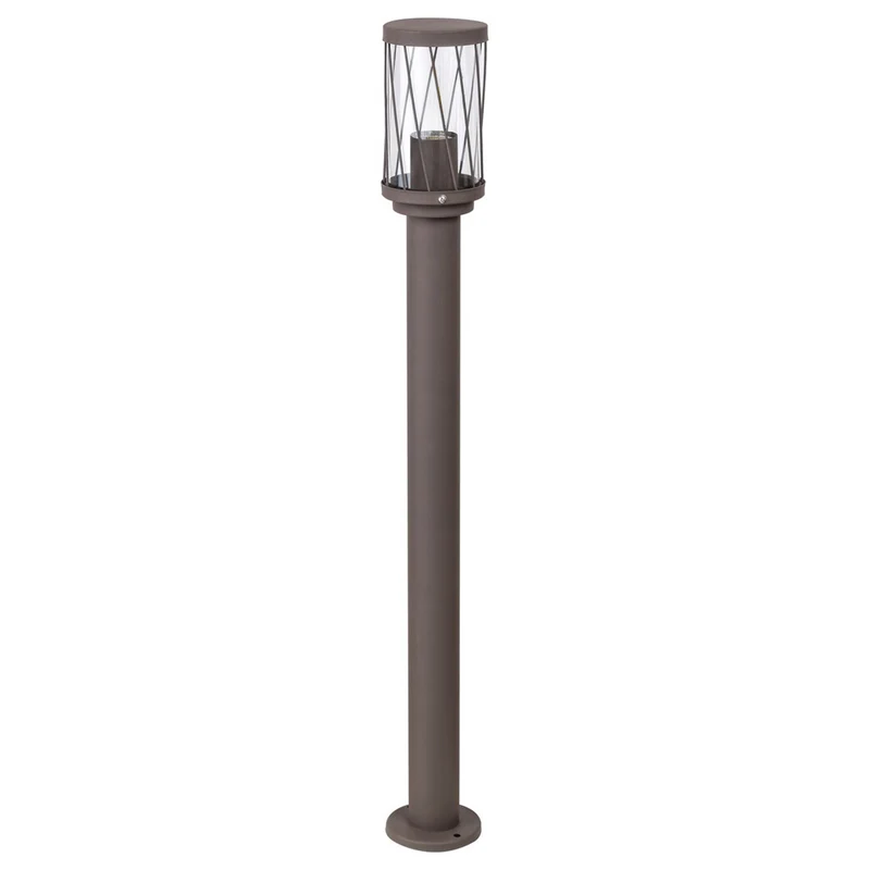 Rabalux Budapest Garden Floor Lamp, IP44, brown, E27 socket, max 40W, 8890