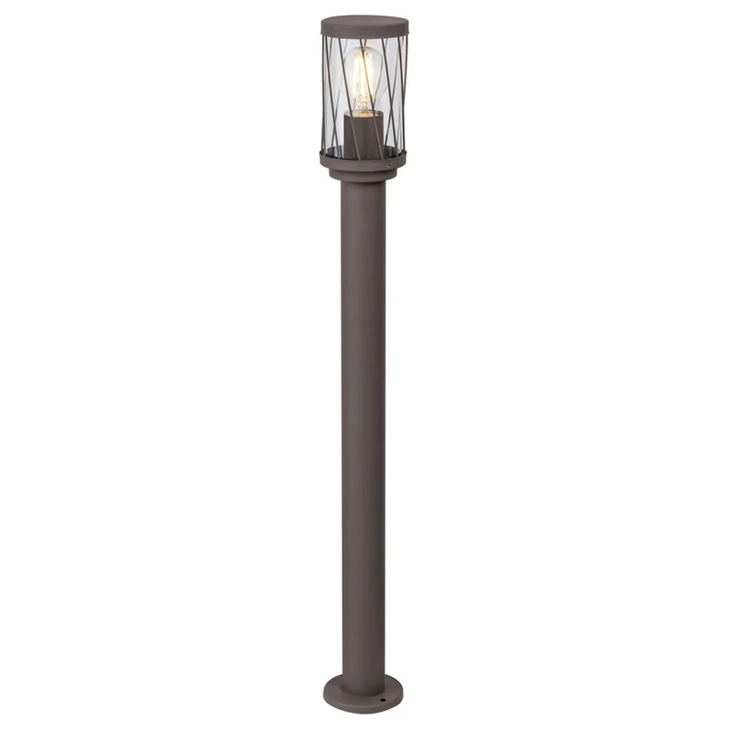 Rabalux Budapest Garden Floor Lamp, IP44, brown, E27 socket, max 40W, 8890
