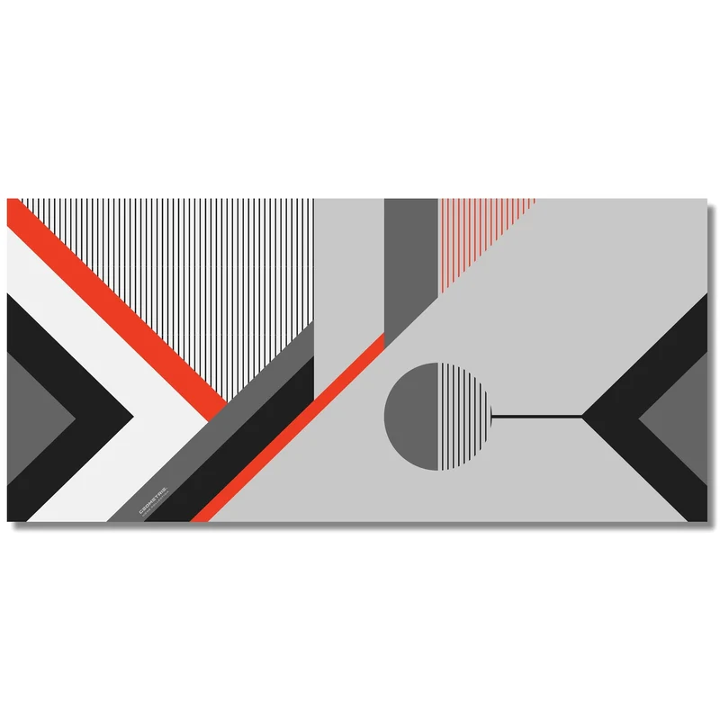 Vinyl Working Pad GEOMETRIE 03 Set by Valeria Eva Rossi