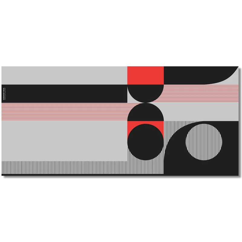 Vinyl Working Pad GEOMETRIE 01 Set by Valeria Eva Rossi
