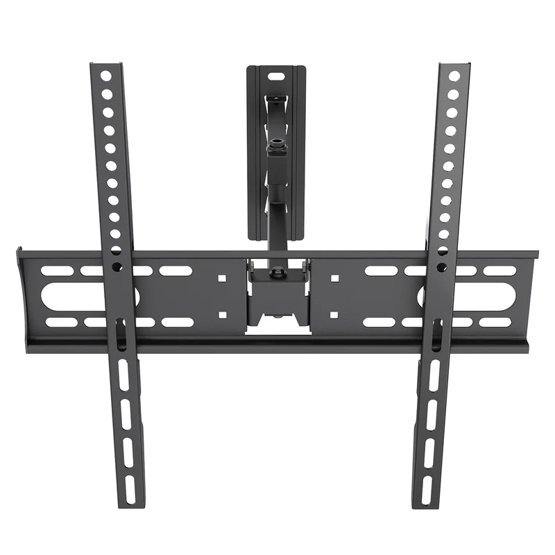 Maclean TV Mount / Bracket, max VESA 400x400, 32-55", up to 30 kg, black, tilt adjustment +2°–-10° and swivel adjustment +90°–-90°, MC-191