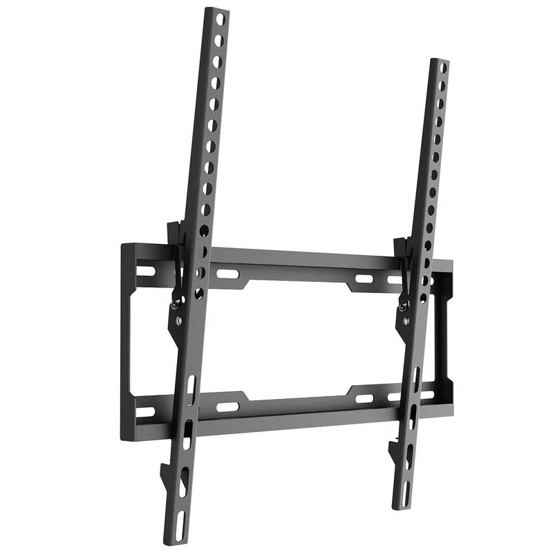 Maclean TV Mount / Bracket, max VESA 400x400, 32-75", up to 45 kg, black, tilt adjustment 0°–8°, MC-187