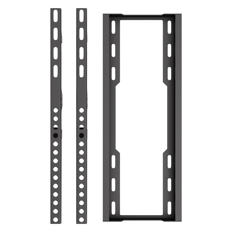 Maclean TV Mount / Bracket, max VESA 400x400, 32-75", up to 45 kg, black, tilt adjustment 0°–8°, MC-187