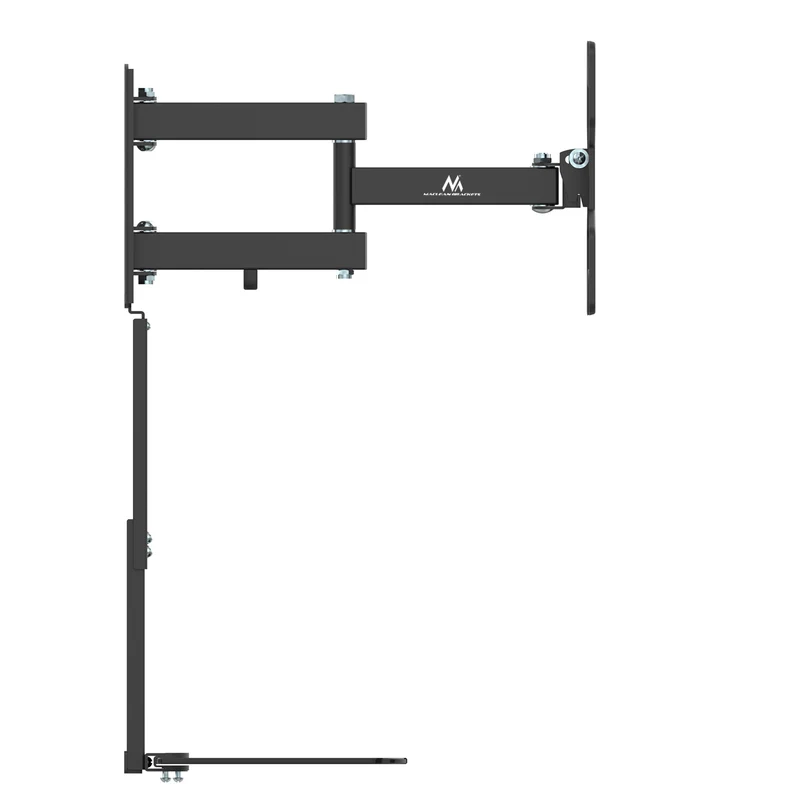 Maclean TV Mount with DVD Shelf, vesa 200x200 , 23"-43", 25kg, MC-771A +HDMI 2.0 4K 3D UHD 1.8m CABLE 48 bit