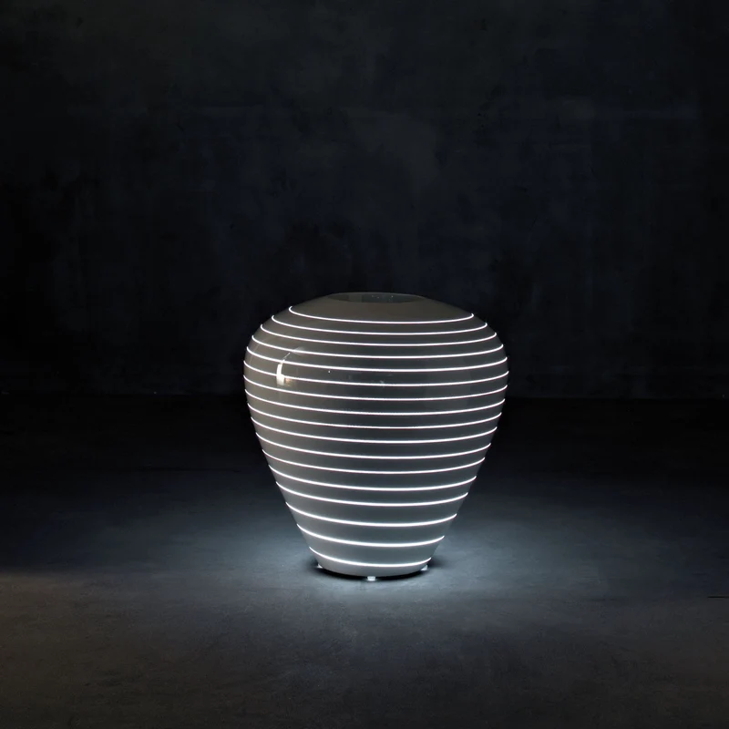 Outdoor Vase GRAND MARY with Light by Marc Sadler for Serralunga