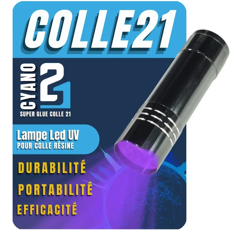 Lampe LED UV pour Colle Résine Colle21 – Durcissement Rapide de précision pour le Bricolage & Modélisme ! ✨🔆